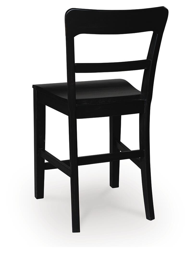 Greddinton Brown/Black Counter Height Dining Table and 4 Barstools from Ashley Furniture - Luna Furniture