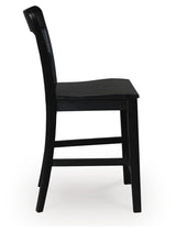 Greddinton Brown/Black Counter Height Dining Table and 4 Barstools from Ashley Furniture - Luna Furniture