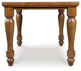 Greddinton Brown Counter Height Dining Table and 6 Barstools from Ashley - Luna Furniture