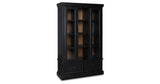 Greddinton Black/Brown Curio from Ashley - Luna Furniture