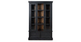 Greddinton Black/Brown Curio from Ashley - Luna Furniture