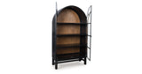 Greddinton Black/Brown Display Cabinet from Ashley Furniture - Luna Furniture