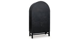 Greddinton Black/Brown Display Cabinet from Ashley Furniture - Luna Furniture