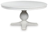 Greddinton White/Black Dining Room Set from Ashley - Luna Furniture