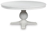 Greddinton White/Black Dining Table and 6 Chairs from Ashley Furniture - Luna Furniture