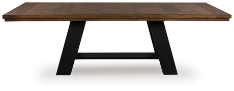 Greddinton Brown/Black Dining Table and 4 Chairs from Ashley Furniture - Luna Furniture