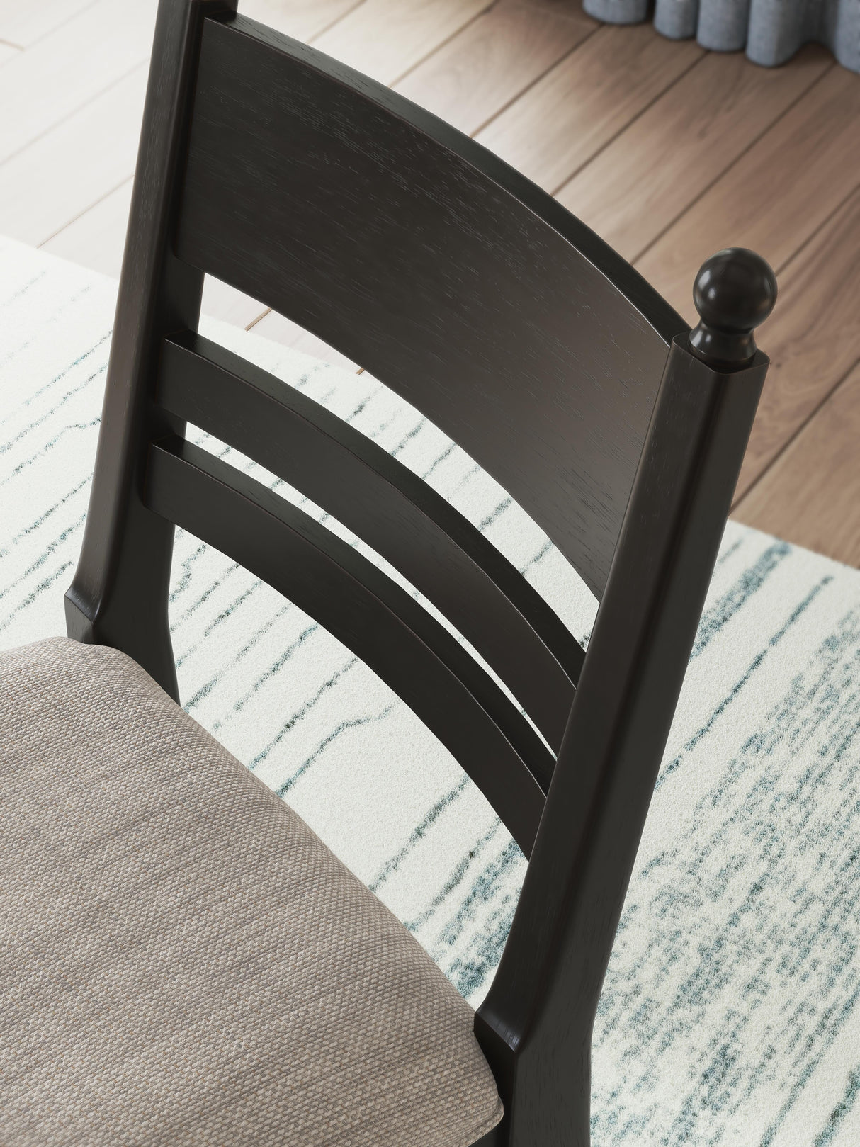 Greddinton Brown/Black Counter Height Dining Table and 6 Barstools from Ashley Furniture - Luna Furniture