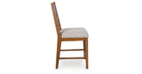 Greddinton Brown Counter Height Barstool, Set of 2 from Ashley Furniture - Luna Furniture