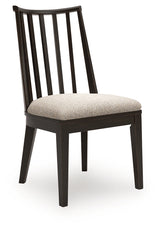 Galliden Black/Brown Dining Chair (Set of 2) from Ashley - Luna Furniture