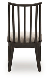 Galliden Black/Brown Dining Chair (Set of 2) from Ashley - Luna Furniture