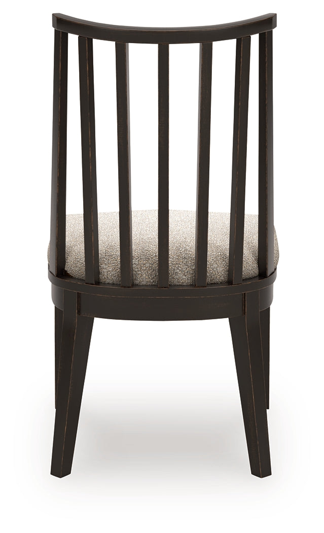 Galliden Dining Table and 8 Chairs with Storage in Light Brown from Ashley - Luna Furniture