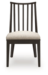 Galliden Dining Table and 6 Chairs with Storage in Light Brown from Ashley - Luna Furniture