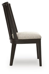 Galliden Black/Brown Dining Chair (Set of 2) from Ashley - Luna Furniture