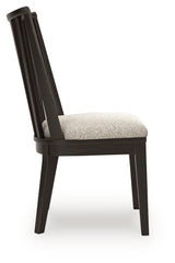 Galliden Black/Brown Dining Chair (Set of 2) from Ashley - Luna Furniture