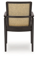 Galliden Dining Table and 8 Chairs with Storage in Light Brown from Ashley - Luna Furniture