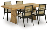 Galliden Dining Table and 4 Chairs from Ashley - Luna Furniture