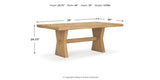 Galliden Dining Table and 4 Chairs from Ashley - Luna Furniture