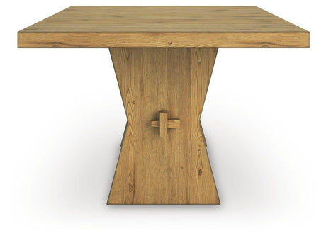 Galliden Light Brown Dining Table and 4 Chairs from Ashley Furniture - Luna Furniture