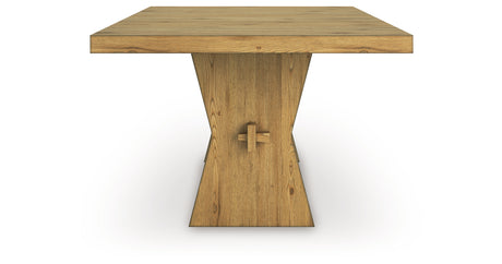 Galliden Light Brown Dining Table and 4 Chairs from Ashley Furniture - Luna Furniture