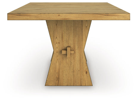 Galliden Black/Brown Dining Table and 4 Chairs from Ashley - Luna Furniture