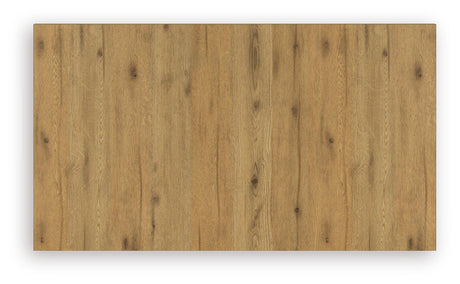 Galliden Light Brown Dining Table and 8 Chairs from Ashley Furniture - Luna Furniture