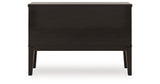 Galliden Black Dining Server from Ashley Furniture - Luna Furniture