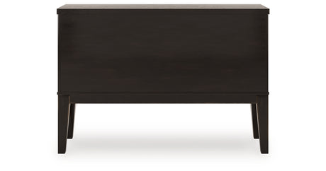 Galliden Black Dining Server from Ashley - Luna Furniture