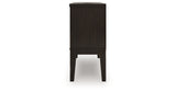 Galliden Black Dining Server from Ashley Furniture - Luna Furniture
