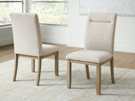 Lasinger Light Brown Dining Chair, Set of 2 from Ashley - Luna Furniture