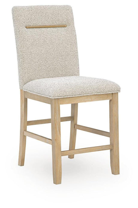 Lasinger Light Brown Counter Height Set from Ashley - Luna Furniture