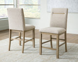 Lasinger Counter Height Barstool (Set of 2) from Ashley - Luna Furniture