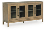 Lasinger Light Brown Dining Server from Ashley - Luna Furniture