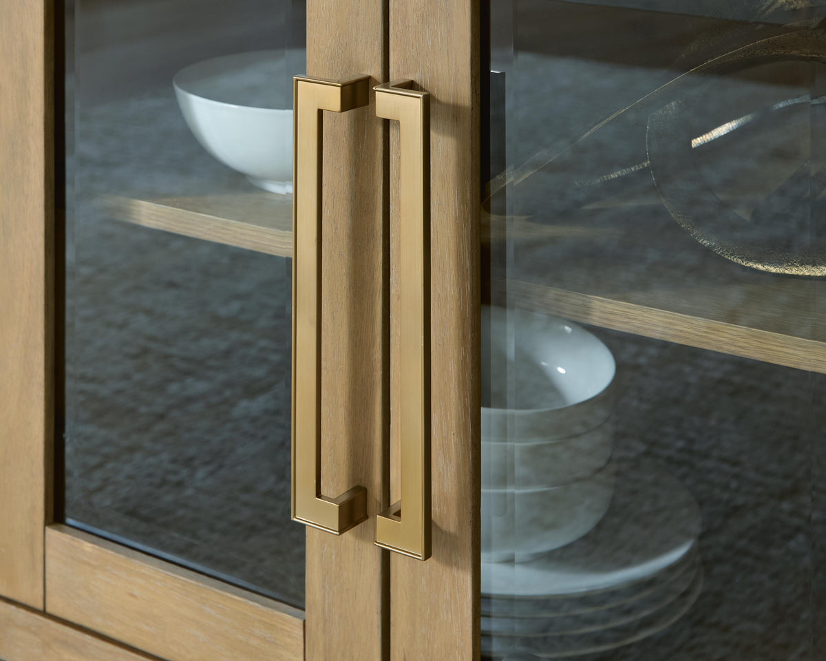Lasinger Light Brown Dining Server from Ashley - Luna Furniture