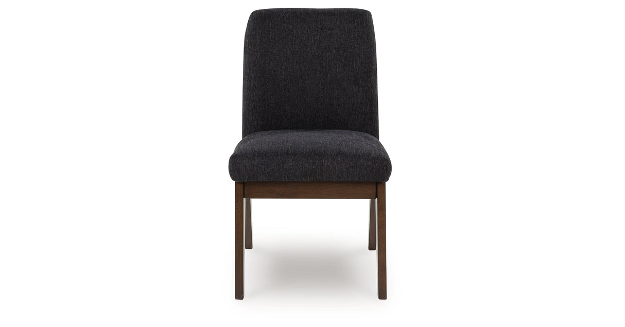 Dilenno Dining Table and 4 Chairs in Dark Brown from Ashley - Luna Furniture