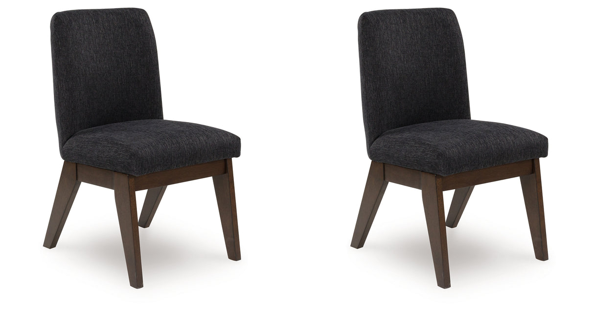 Dilenno Dark Brown Dining Chair, Set of 2 from Ashley - Luna Furniture