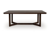 Dilenno Dark Brown Extendable Dining Room Set from Ashley Furniture - Luna Furniture