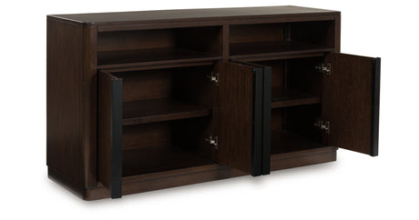 Dilenno Dark Brown Dining Server from Ashley - Luna Furniture