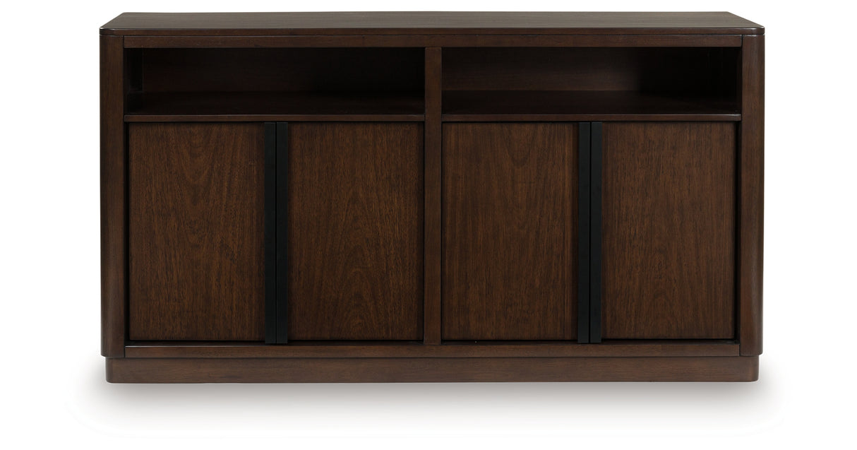 Dilenno Dark Brown Dining Server from Ashley - Luna Furniture