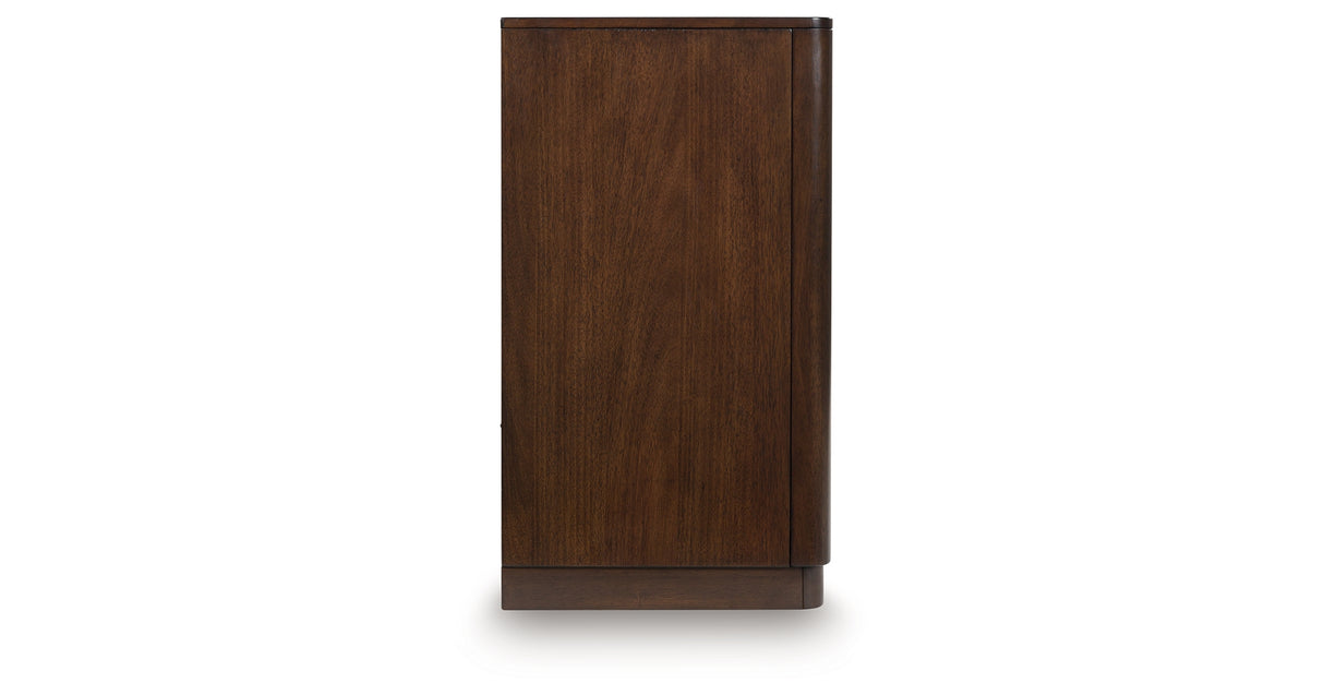 Dilenno Dark Brown Dining Server from Ashley - Luna Furniture
