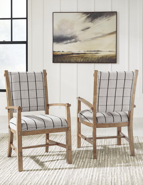 Ridgester Light Brown Extendable Dining Room Set from Ashley - Luna Furniture