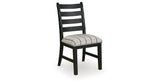 Ridgester Brown/Black Round Dining Room Set from Ashley - Luna Furniture
