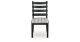 Ridgester Brown/Black Round Dining Room Set from Ashley - Luna Furniture