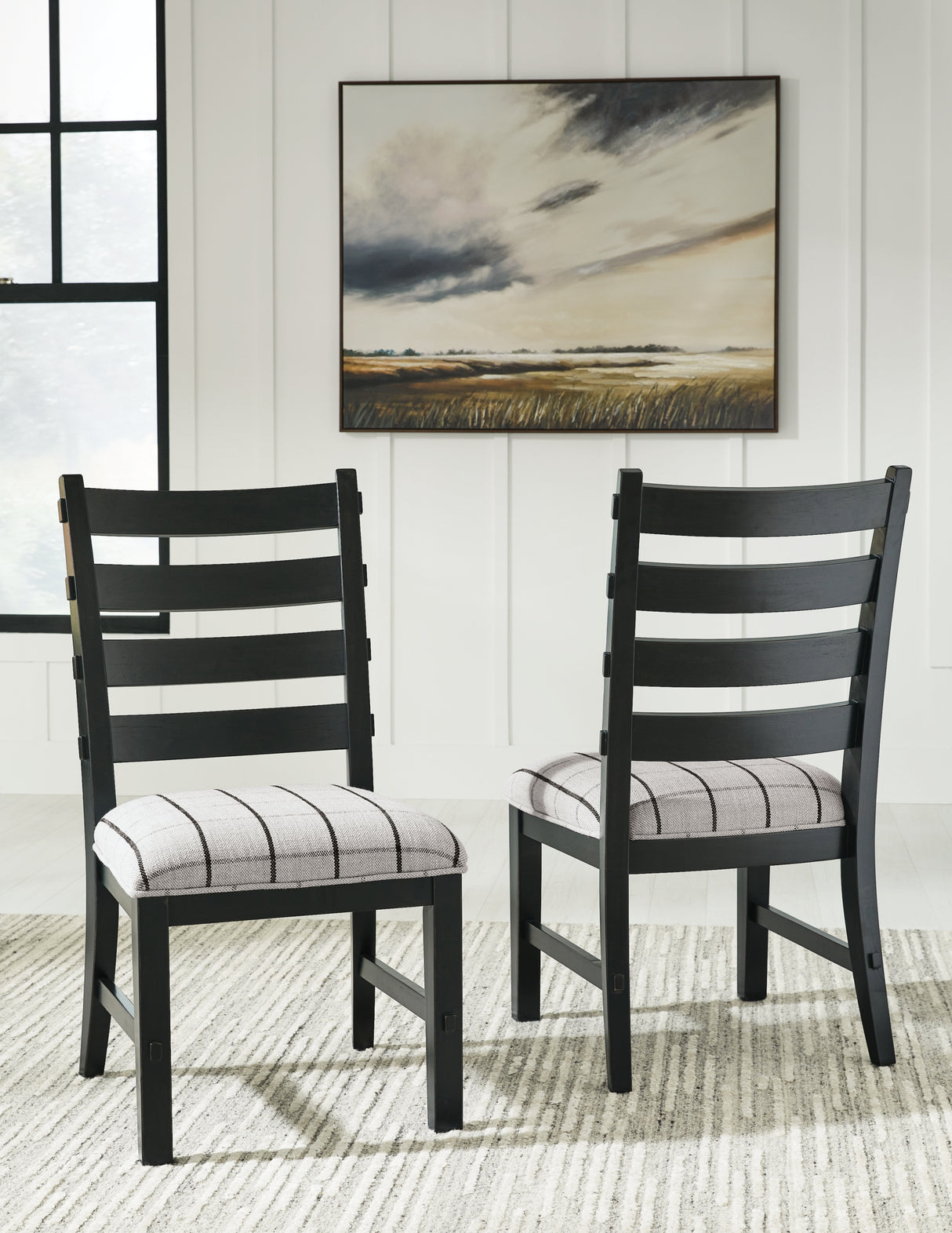 Ridgester Brown/Black Round Dining Room Set from Ashley - Luna Furniture