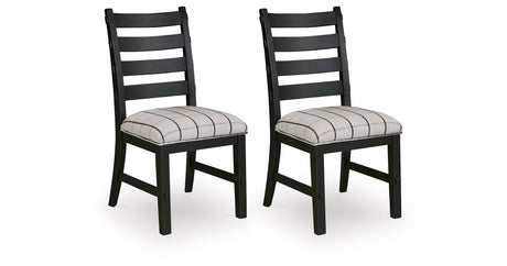 Ridgester Brown/Black Round Dining Room Set from Ashley - Luna Furniture
