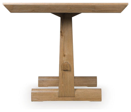 Ridgester Light Brown Counter Height Dining Table from Ashley Furniture - Luna Furniture