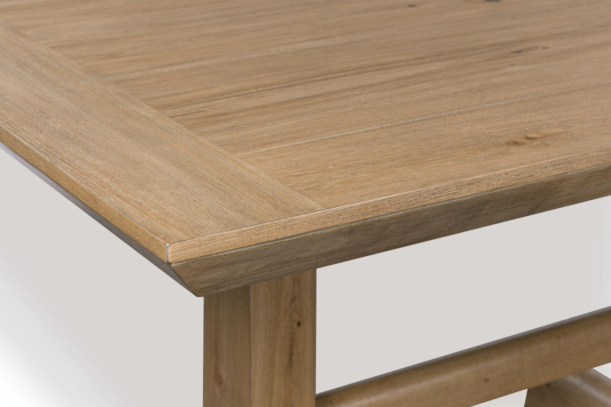 Ridgester Light Brown Counter Height Dining Table from Ashley Furniture - Luna Furniture