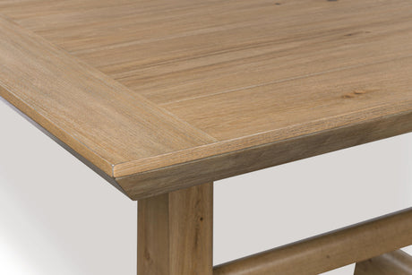 Ridgester Light Brown Counter Height Dining Table from Ashley Furniture - Luna Furniture