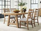 Ridgester Extension Dining Table and 4 Chairs from Ashley - Luna Furniture