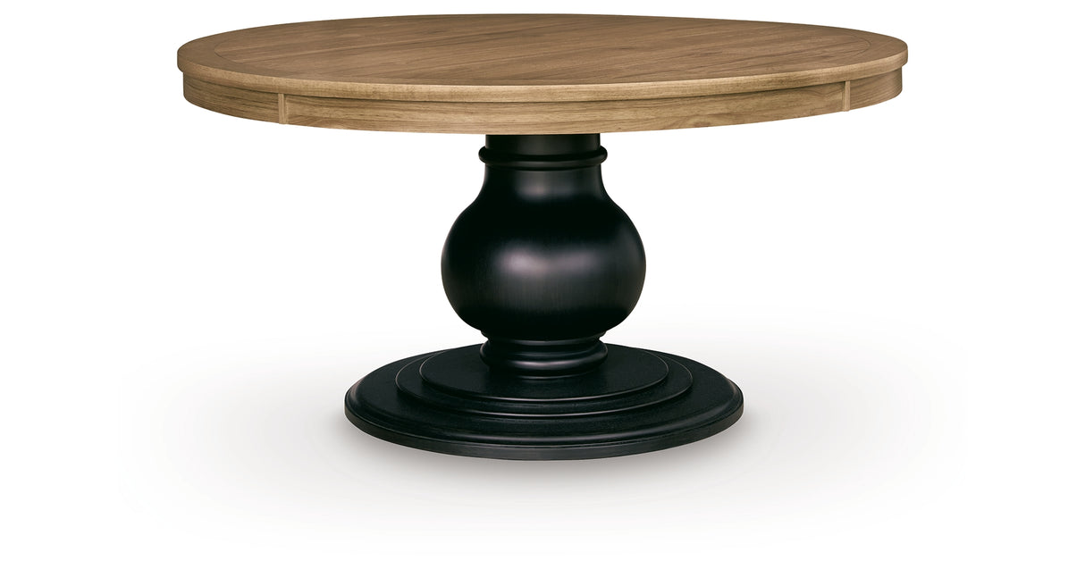 Ridgester Light Brown Dining Table from Ashley - Luna Furniture