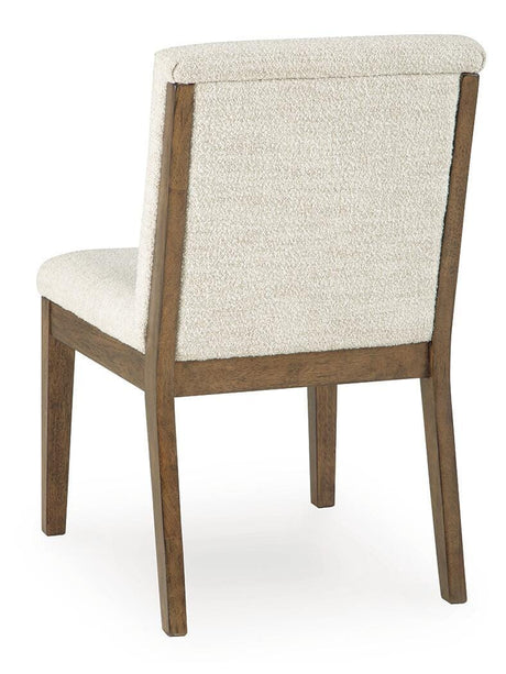 Marxmore Beige/Brown Dining Chair, Set of 2 from Ashley - Luna Furniture